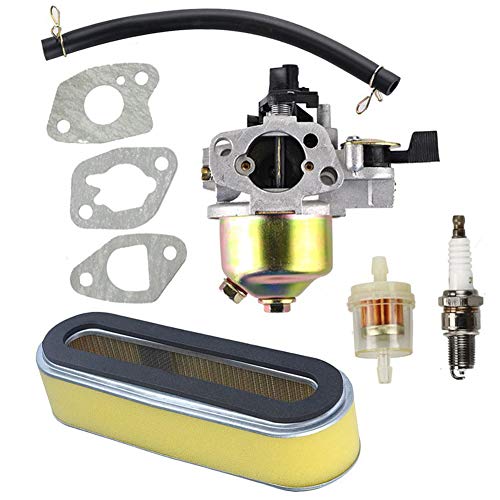 Hippotech Vergaser mit Luftfilter passend für Honda GXV120 GXV140 GXV160 Motor HR194 HR195 HR214 HRA214 HR215 HR216 HRA216 HRC216 Rasenmäher von Hippotech