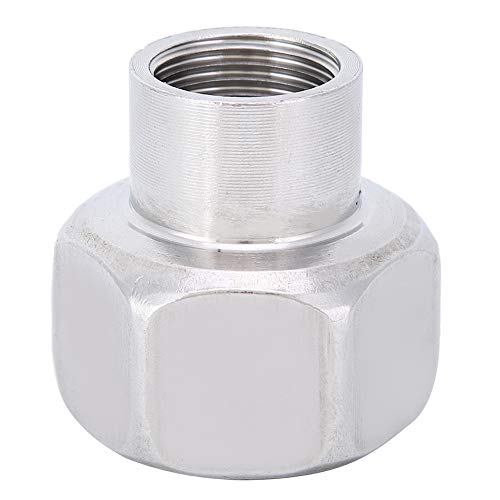 1/2 Zoll NPT Innengewinde auf 1 Zoll NPT Innengewinde Reduzierkupplungsrohr Sechskantverbinder Adapter Rohrverschraubungen von Hiraith