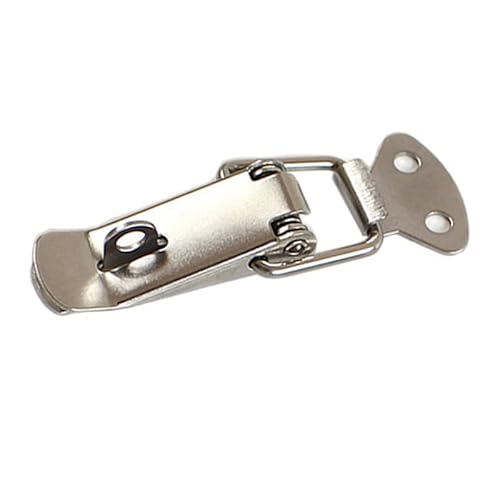 3 Stück L106 Entenmund-Schnalle, Werkzeugkasten, Eisen-Schnalle, Robuste Flache Mundfeder, Haspe, Koffer-Hardware-Teile von Hiraith