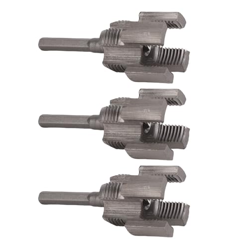 Hiraith 10pcs Legierungstahl -Stahlrohrgewindewerkzeugsatz - 3/4 "DN20 Interne/externe Gewindeschneider für PPR/PVC/MPP -Rohre - Doppelfunktion Integrierte Gewinde mit 10 Stäben von Hiraith