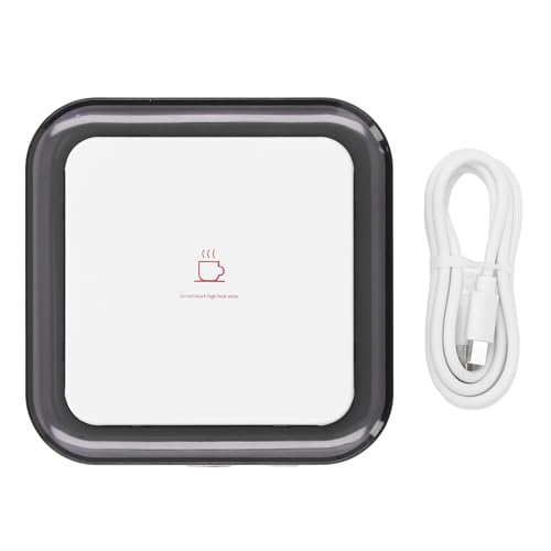 Hiraith 3-Temperature-Becher-Wärmer, Schnell Heizender Kaffeetassewärmer mit Spritzsicherem Design, USB-Antrieb für Büro-/Heimnutzung, Passt die Meisten Tassen und Flaschen an Hiraith 3-Temperature-Becher-Wärmer, Schnell Heizender Kaffeetassewärmer mit Spritzsicherem Design, USB-Antrieb für Büro-/Heimnutzung, Passt die Meisten Tassen und Flaschen an von Hiraith