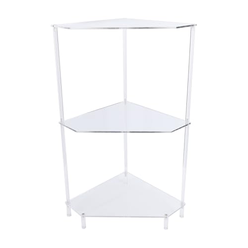Hiraith 3 -stufige Dreieckige Acryl -Beistelltisch mit Wasserfestem Glasregal, Kleiner Tee -Getränk -Nachttisch für Wohnzimmer Schlafzimmer Badezimmer, Einfache Montage Hiraith 3 -stufige Dreieckige Acryl -Beistelltisch mit Wasserfestem Glasregal, Kleiner Tee -Getränk -Nachttisch für Wohnzimmer Schlafzimmer Badezimmer, Einfache Montage von Hiraith