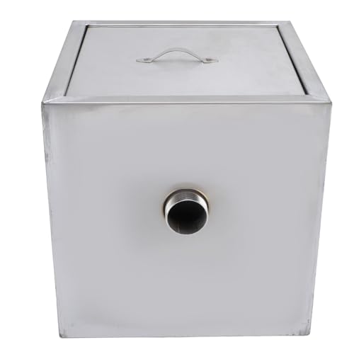 Hiraith 30x30x30 Cm Handelsfettverpackung Doppelfiltrationsdesign mit 4 Gallonen Pro Minute Fließender Rate, Edelstahl -Fettabfangwäsche für Gewerbliche Küchen Hiraith 30x30x30 Cm Handelsfettverpackung Doppelfiltrationsdesign mit 4 Gallonen Pro Minute Fließender Rate, Edelstahl -Fettabfangwäsche für Gewerbliche Küchen von Hiraith
