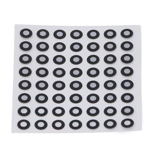 Hiraith 3D -Scanmarkierungen 6mm OD 3mm ID, 560pcs Reflektierende Tracking -Punkte für 3D -Scanner, Hohe Genauigkeit Diffuser Reflexions Optischer Marker für Reverse Engineering & von Hiraith