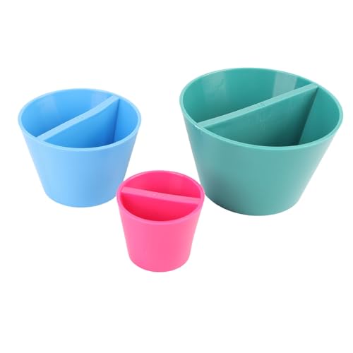 Hiraith 3pcs Professionelle Keramikfelgen Shaper, Multisize-Pla-Plastik-Keramikwerkzeuge für Tassen/Schalen/Vasen, Langlebige Kantenformung und Trimm-Set für Alle Fähigkeiten in den von Hiraith