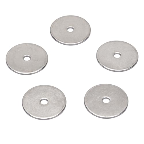 Hiraith 500 Stcs Edelstahl -Flachwaschmaschinen 3x20x1mm - Hochleistungs -M2 M2.5 Schraubenscheiben für Vibration Resist, Langlebige Metallscheiben für Holz, Kunststoff und Mehr von Hiraith