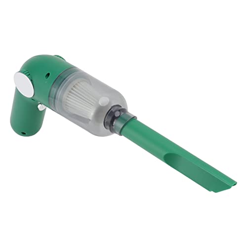Hiraith 50W Staubsauger Hand-Akku-Staubsauger USB-Aufladung Tragbarer Staubfänger den Autohaushalt (Smaragdgrün) von Hiraith