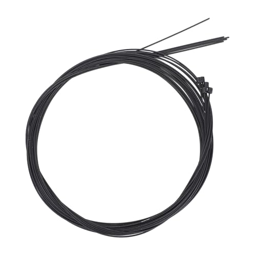 Hiraith Cycle Shifter -Kabel -Set, Nicht -Stick -PTFE -Beschichtung, Hochfestigkeitsstahldraht, Jeweils 5pcs 2,1 M, Geeignet für Reguläre -, Stadtfahrräder, Hergestellt aus Premium von Hiraith