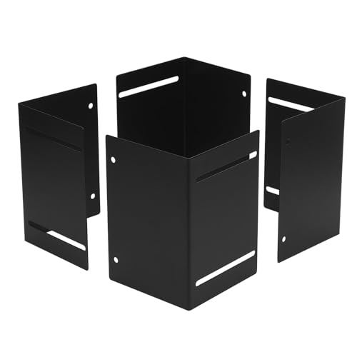 Hiraith Einstellbare Post -Protektor -Eisen -Mailbox -Post -Beschützer Einfach zu Installieren, um die Universelle Post -Hülle für Deckgeländerzäune zu Installieren Hiraith Einstellbare Post -Protektor -Eisen -Mailbox -Post -Beschützer Einfach zu Installieren, um die Universelle Post -Hülle für Deckgeländerzäune zu Installieren von Hiraith
