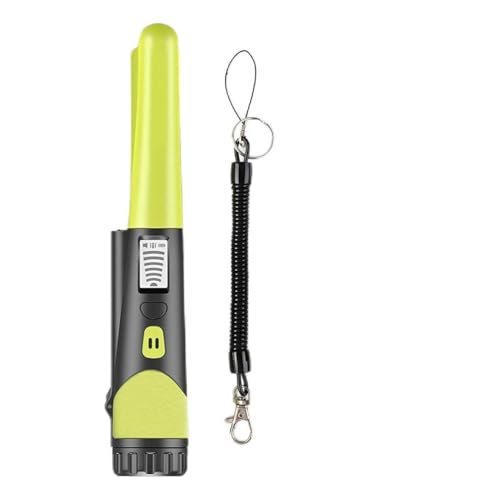 Hiraith Elektrische Metalldetektoren, Pinpointer für Schatzsuche, IP68 Wasserdichter Tragbar Profi Metalldetektor, mit LED und Vibrationen von Hiraith