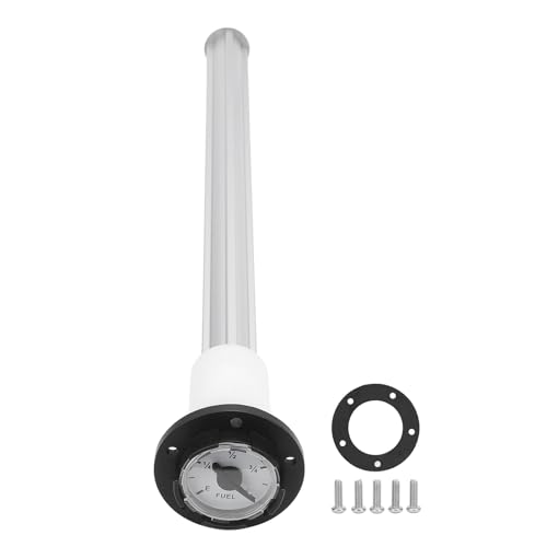 Hiraith Gasmessgeräte CAP Hoch Präziser Temperatur Stand den Versiegelten Mechanischen Kraftstoffkappenmesser mit Float for Yachts Cars Trucks ATVs, Gebaut für Universelle Passform, (500 mm) von Hiraith
