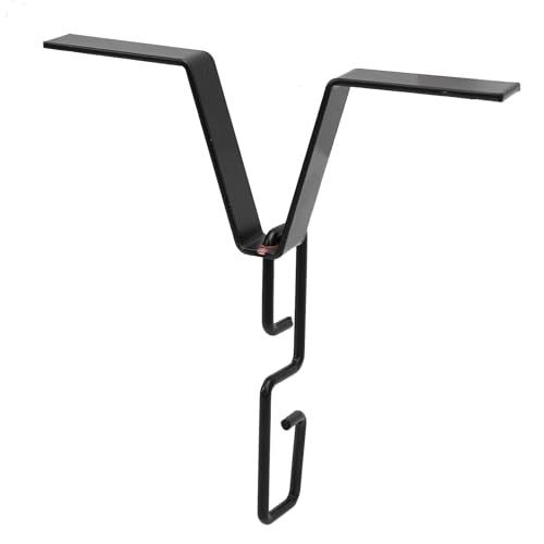 Hiraith Hochleistungs -Eisen -V -förmige Regenkettenadapter -Clips - Professioneller Gutter -Hakenhalter für Downspout -Verbindung, Passt zu Allen Standard -Regenketten, von Hiraith