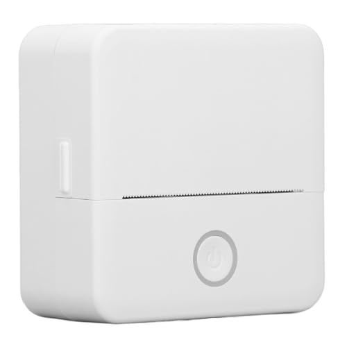 Hiraith Mini-Thermodrucker, Tragbares Taschenwerkzeug, Unterstützt Drucken mit Einem klick, für Schüler, Lehrer, Arbeitsgruppen, Lithium-Batterie, Weiß Hiraith Mini-Thermodrucker, Tragbares Taschenwerkzeug, Unterstützt Drucken mit Einem klick, für Schüler, Lehrer, Arbeitsgruppen, Lithium-Batterie, Weiß von Hiraith