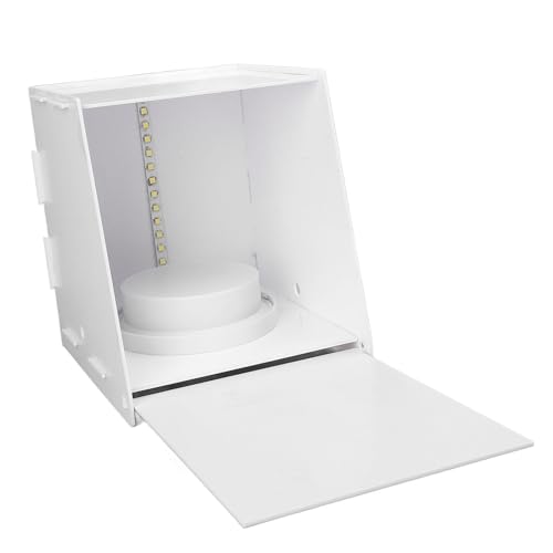 Hiraith Professionelle UV-Harzhärtungsstation mit Drehbarer Basis – 23 X 23 X 19 Cm, Kompakte Härtungsbox für 3D-Drucker, inkl. 6 Montageplatten und 20 Befestigungsringen Hiraith Professionelle UV-Harzhärtungsstation mit Drehbarer Basis – 23 X 23 X 19 Cm, Kompakte Härtungsbox für 3D-Drucker, inkl. 6 Montageplatten und 20 Befestigungsringen von Hiraith