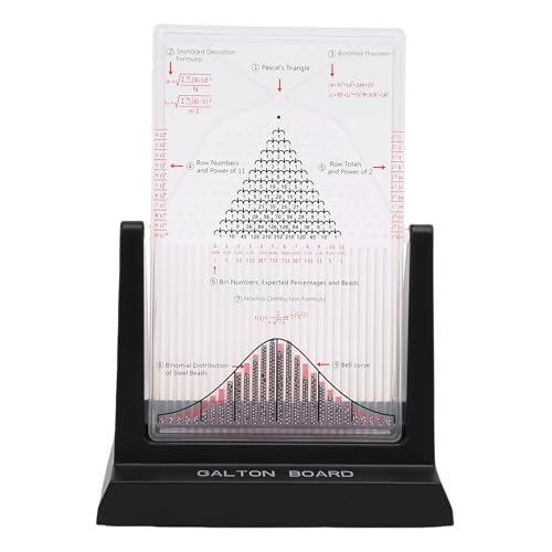 Hiraith Professioneller Wahrscheinlichkeit Demonstrator mit 2800 Metallperlen | Visual Normal Distribution Model | Praktische Physikunterrichtshilfe für Statistisches Lernen Hiraith Professioneller Wahrscheinlichkeit Demonstrator mit 2800 Metallperlen | Visual Normal Distribution Model | Praktische Physikunterrichtshilfe für Statistisches Lernen von Hiraith
