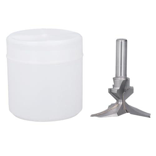 Hiraith R50 Router Bit, 3 Flöten Karbid für Holz, 20-36mm Dicke Panel,Router Tisch, CNC-Ausrüstung, Massivholz, Hartholz, Spanplatten von Hiraith