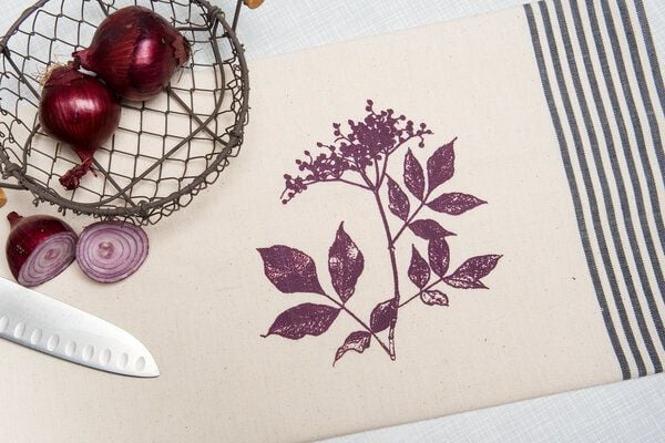 Hirschkind Bio- & Fair-Trade - Geschirrtuch 'Holunder' naturfarben Hirschkind Bio- & Fair-Trade - Geschirrtuch 'Holunder' naturfarben von Hirschkind