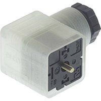Hirschmann Leitungsdose mit Funktionsanzeige Transparent GDML 2011 LED 24 HH Pole:2 + PE 932 336-002 von Hirschmann