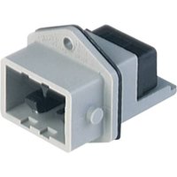 Hirschmann 931 697-106-200 Netz-Steckverbinder STASEI Stecker, Einbau vertikal Gesamtpolzahl: 5 + PE von Hirschmann