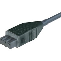 Stak 3K 932187015 Netz-Anschlusskabel Netz-Buchse - offene Kabelenden Gesamtpolzahl: 3 + - Hirschmann von Hirschmann