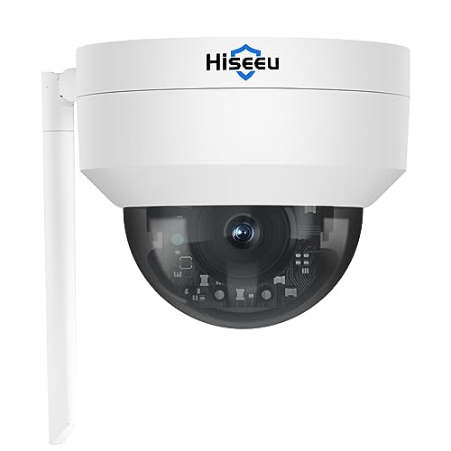 Hiseeu 5MP Überwachungskamera Aussen WLAN,360 ° Anzeigen PTZ Kamera mit Farbe Nachtsicht,2-Wege-Audio,IP66 Wasserdicht,Cloud/SD-Karten Speicher,Arbeiten Überwachungskamera Set WLAN Hiseeu 5MP Überwachungskamera Aussen WLAN,360 ° Anzeigen PTZ Kamera mit Farbe Nachtsicht,2-Wege-Audio,IP66 Wasserdicht,Cloud/SD-Karten Speicher,Arbeiten Überwachungskamera Set WLAN von Hiseeu