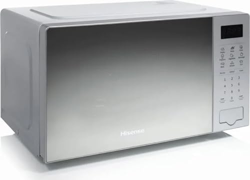 Hisense, H20MOMS4 Mikrowelle 20 l, 700 W, LED-Display mit Touch-Bedienung, 6 Funktionen, Spiegelfarbe von Hisense