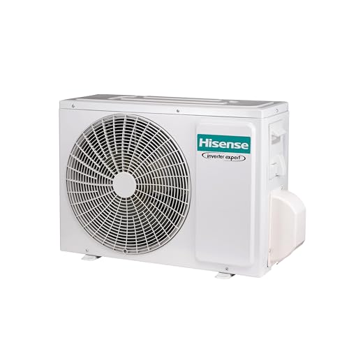 Hisense, Halo CBYR0906W Monosplit 1 Außeneinheit 9000BTU, Kühlung und Heizung (2,6 kW/2,7 kw), Timer 24 Stunden, Fernbedienung [Energieklasse A++/A+] von Hisense