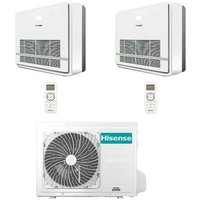 Hisense Console Series Turbo R32 Dual Split Inverter Klimaanlage 9000 + 12000 BTU mit E.U. 2AMW52U4RXC NEU Klasse A++/A+ von Hisense