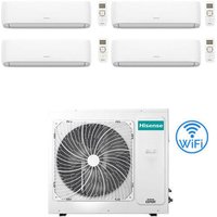 Hisense Hi Comfort Wifi R32 Quadri Split Inverter Klimaanlage 9000 + 9000 + 9000 + 12000 BTU mit E.U. 5AMW105U4RQC Klasse A++/A+ von Hisense