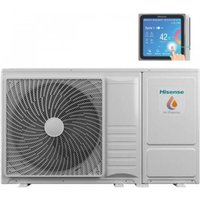 Hisense Hi-Therma AHZ-080HCDS1 11 kW R32 reversible Monoblock-Luft-Wasser-Wärmepumpe mit Einzellüfter und HSXM-FE01 Touch-Kabelfernbedienung zum Hisense Hi-Therma AHZ-080HCDS1 11 kW R32 reversible Monoblock-Luft-Wasser-Wärmepumpe mit Einzellüfter und HSXM-FE01 Touch-Kabelfernbedienung zum von Hisense