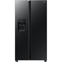 Hisense - RS694N4GBE Side-by-Side-Türkühlschrank Freistehend 562 l e Schwarz von Hisense