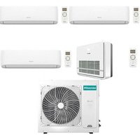 Hisense Split + Console Series Turbo R32 Quadri Split Inverter Klimaanlage 9000 + 9000 + 9000 + 12000 BTU mit E.U. 4AMW81U4RJC NEU Klasse A++/A+ Hisense Split + Console Series Turbo R32 Quadri Split Inverter Klimaanlage 9000 + 9000 + 9000 + 12000 BTU mit E.U. 4AMW81U4RJC NEU Klasse A++/A+ von Hisense