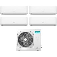 Hisense - quadri split inverter-klimaanlage serie hi-comfort 7+9+12+12 mit 4amw81u4raa r-32 wi-fi integrated 7000+9000+12000 - neu von Hisense