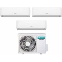 Trial split inverter klimagerät serie hi-comfort 9+12+18 mit 3amw72u4rfa r-32 wi-fi integrated 9000+12000+18000 - neu - Hisense von Hisense