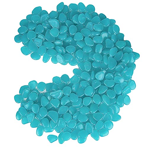Hisredsun 300 Stück Groß blau Leuchtsteine, Leuchtende Steine Garten, Fluoreszierend Pebble Steine Leuchtende Kieselsteine Kunststoff Stein Für Garten, Weg, Hof Aquarium Und Fisch Tank Dekoration Hisredsun 300 Stück Groß blau Leuchtsteine, Leuchtende Steine Garten, Fluoreszierend Pebble Steine Leuchtende Kieselsteine Kunststoff Stein Für Garten, Weg, Hof Aquarium Und Fisch Tank Dekoration von Hisredsun