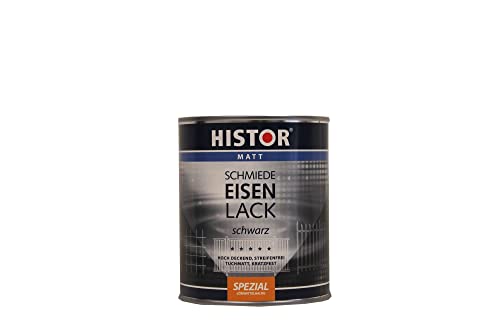 Histor Spezial Schmiedeeisenlack schwarz matt lösemittelhaltig 750 ml von Histor