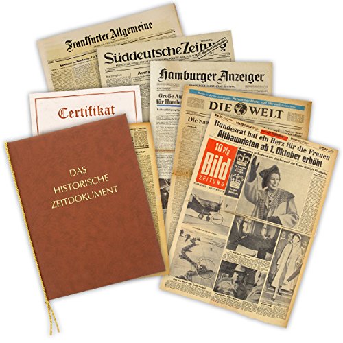 Zeitung vom Tag der Geburt 1939 - historische Zeitung inkl. Mappe & Zertifikat als Geschenkidee von Historia