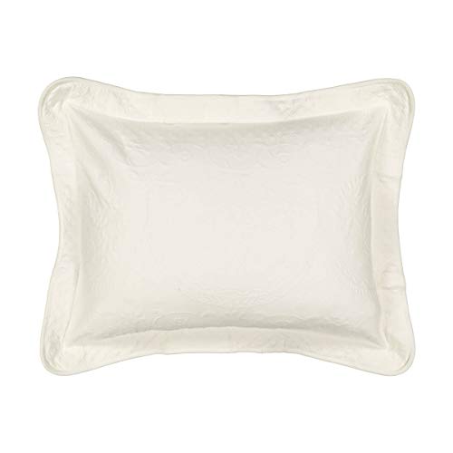 Historic Charleston Collection Matelasse Standard Sham 20x26 elfenbeinfarben von Historic Charleston