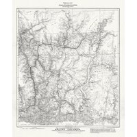 Landkarte Des Südlichen Inneren Von British Columbia, Die Sondierungen Um 1877, Dawson, Karte Auf Schwerer Baumwollleinwand, Ca. 20 X 25" von HistoricMapsofCanada