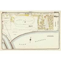 Teller 104, Toronto East, The Beach, Woodbine Race Course, 1913, Karte Auf Schwerer Baumwollleinwand, 20 X 30" Oder 50 75cm. Ca von HistoricMapsofCanada