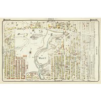 Teller 108, Toronto East, The Beach, Pine Ave., 1913, Karte Auf Schwerem Baumwollleinen, 20 X 30" Oder 50 75cm. Ca von HistoricMapsofCanada