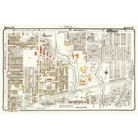 Teller 109, Toronto East, Riverdale Leslievile, 1913, Karte Auf Schwerer Baumwollleinwand, 20 X 30" Oder 50 75cm. Ca von HistoricMapsofCanada