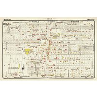 Teller 127, Toronto North, Eglinton & Yonge, 1913, Karte Auf Schwerer Baumwollleinwand, 20 X 30" Oder 50 75cm. Ca von HistoricMapsofCanada