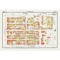 Teller 16, Toronto Downtown East, Allan Gardens, 1910, Karte Auf Schwerer Baumwollleinwand, 20 X 30" Ca von HistoricMapsofCanada