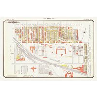 Teller 21, Toronto West, Parkdale, Liberty Village, 1903, Karte Auf Schwerer Baumwollleinwand, 20 X 30" Oder 50 75cm. Ca von HistoricMapsofCanada