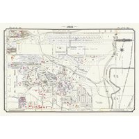 Teller 34, Toronto Uptown East, Rosedale, 1903, Karte Auf Schwerer Baumwollleinwand, 20 X 30" Oder 50 75cm. Ca von HistoricMapsofCanada