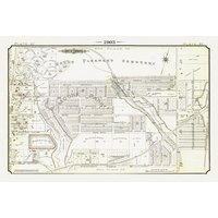 Teller 37, Toronto Uptown East, Mount Pleasant & Moore Park, 1903, Karte Auf Schwerer Baumwollleinwand, 20 X 30", 50 76cm, Ca von HistoricMapsofCanada