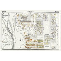 Teller 40, Toronto East, Riverdale, Withrow Park, 1910, Karte Auf Schwerem Baumwollleinen, Ca von HistoricMapsofCanada