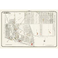Teller 40, Toronto West, Junction North East, 1903, Karte Auf Schwerer Baumwollleinwand, 20 X 30" Oder 50 75cm. Ca von HistoricMapsofCanada