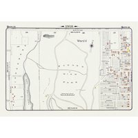 Teller 58, Toronto West, High Park, 1910, Karte Auf Schwerer Baumwollleinwand, 20 X 30" Ca von HistoricMapsofCanada